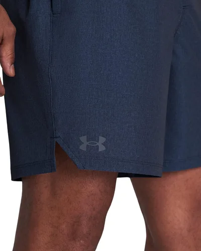 Vista 5 de Under Armour Traje de baño estándar cómodo para hombre, pantalones cortos con cierre de cordón y cintura elástica completa