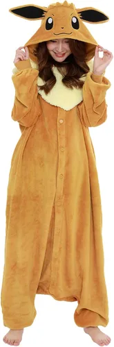 Vista 5 de SAZAC Kigurumi - Pokemon - Eevee - Mono de Halloween