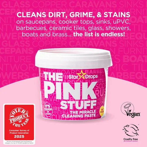 Vista 6 de Stardrops - The Pink Stuff - Pasta de limpieza multiusos The Miracle (Paquete de 2)