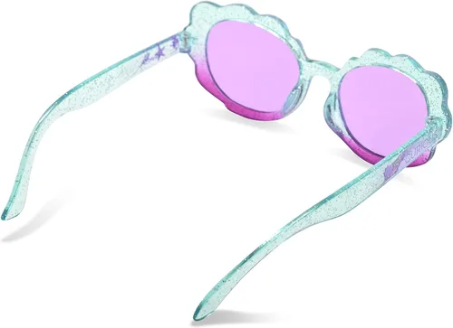 Vista 6 de Pan Oceanic - Gafas de sol de princesa Disney para niñas con estuche a juego para niños