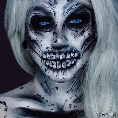 Vista 3 de Mehron - Maquillaje líquido, pintura para la cara y cuerpo (30 ml).