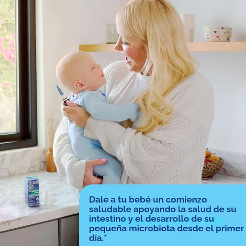 Vista 4 de Mommy's Bliss - Gotas de probióticos para bebés, para los gases, estreñimiento y alivio de los síntomas de los cólicos. Para edades desde recién