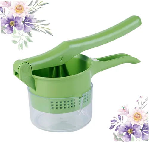 Vista 8 de Hemoton Exprimidor de verduras con exprimidor de verduras Cojines para sala de estar Exprimidor manual de ensalada fructífera Secador de frutas