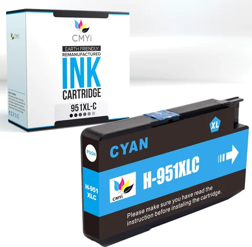 Vista 12 de 950XL - Cartucho de tinta de repuesto negro para HP Officejet Pro 251dw, 276dw MFP, 8100 - N811a, 8600, 8600 Plus, 8600 Premium, 8610, 8615, 8616