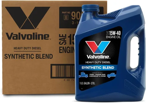 Vista 8 de Valvoline Heavy Duty - Mezcla sintética 15W-40, aceite de motor diesel, 1 galón