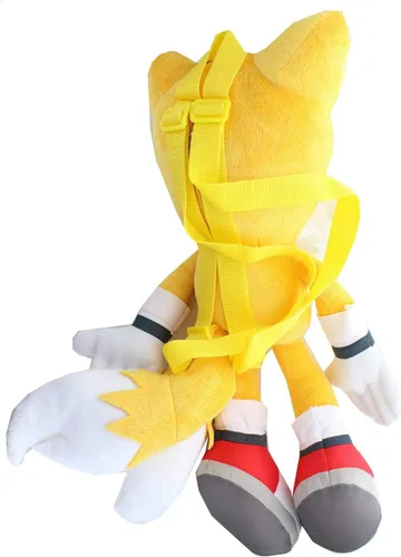 Vista 3 de Accessory Innovations Sonic The Hedgehog Tails - Mochila de felpa (17 pulgadas)