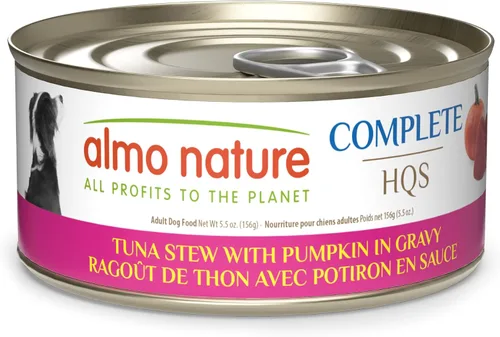 Vista 9 de almo nature HQS - Comida húmeda completa para perros, estofado de atún con verduras, 5.5 onzas, paquete de 12