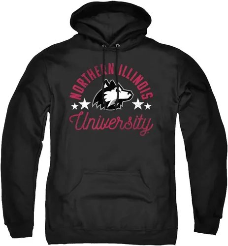 Vista 47 de LOGOVISION Colección oficial de sudaderas con capucha para adultos con capucha de la mascota desgastada Abilene Christian Wildcats
