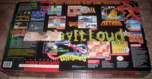 Vista 2 de Super Nintendo SNES System - Video Game Console - Donkey Kong Bundle