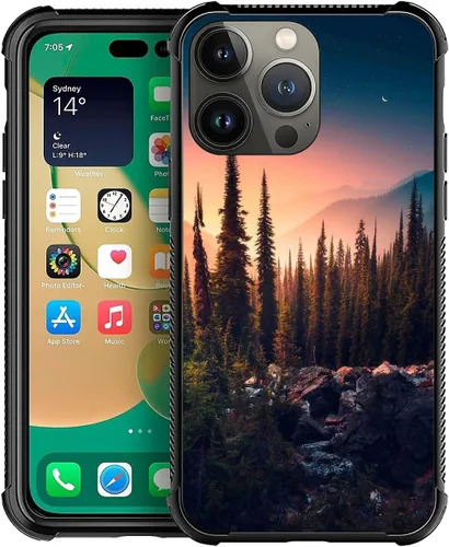 Vista 32 de Compatible con funda para iPhone 6 Plus/6s Plus,Bite Your Teeth Diseño de patrón asombroso, funda trasera dura de PC anti-arañazos y a prueba