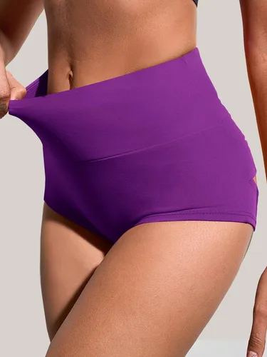 Vista 2 de BZB - Shorts de corte con detalles fruncidos para mujer, pantalones cortos de yoga con realce de glúteos, pantalones de gimnasio de talle alto