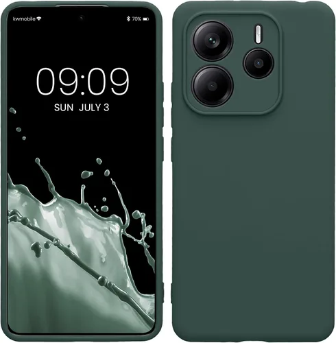 Vista 104 de kwmobile Funda compatible con Xiaomi Redmi Note 9S / 9 Pro / 9 Pro Max - Funda protectora de silicona TPU suave y delgada - Negro mate