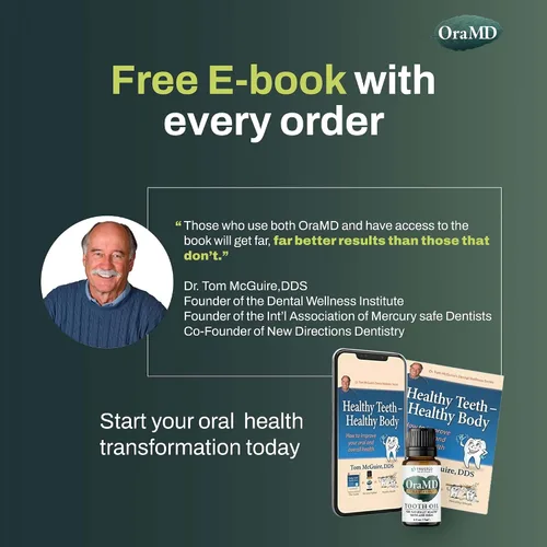 Vista 9 de OraMD Aceite dental extra fuerte 4 en 1 – Tratamiento clínicamente probado para enfermedades de las encías, tratamiento de gingivitis, tratamiento