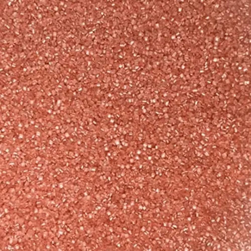 Vista 2 de COOL MOM SPRINKLES Gránulos de azúcar de cristal de oro rosa (4 onzas) – Gránulos temáticos para decorar pasteles, cupcakes, galletas y postres