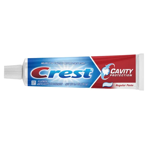 Vista 5 de Crest Pasta de dientes con protección contra cavidades, pasta regular, 4.2 onzas