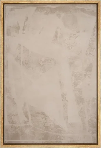 Vista 24 de IDEA4WALL Lienzo enmarcado para pared, acuarela pastel, cordillera, valle, ilustraciones abstractas, naturaleza, arte moderno, bohemio, decorativo