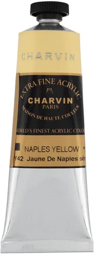 Vista 159 de Charvin Pintura acrílica profesional extrafina – verde absenta, tubo de 2.1 fl oz, pigmentos de triple fresado, resistente a la luz, pinturas