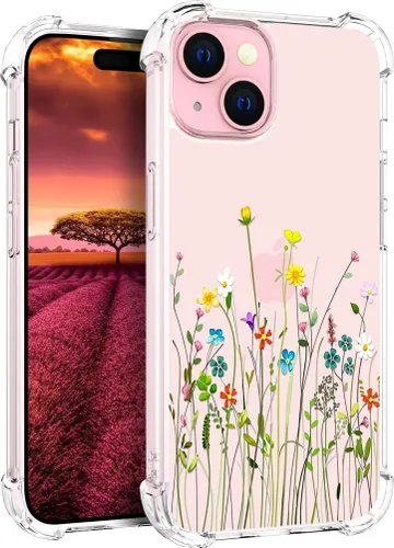 Vista 34 de Funda compatible con iPhone 15, bonita funda transparente para mujer, funda de silicona transparente para teléfono, color negro, tigre poderoso