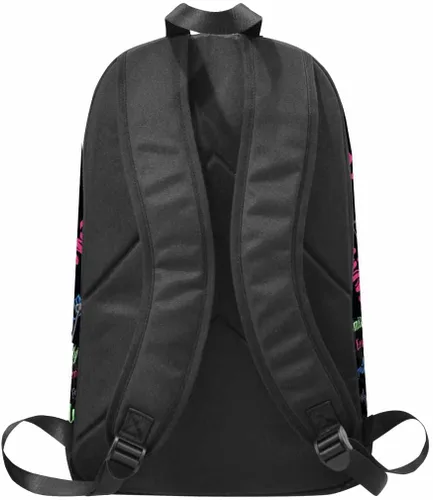 Vista 183 de Texto personalizado Elefante desgaste gafas mochila mochila mochila casual Daypack bolsa para mamá niñas, color86-4, Mochilas Daypack