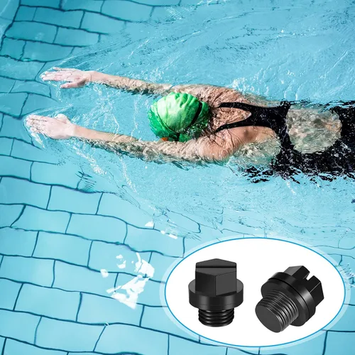 Vista 6 de 10 piezas Spx1700fg - Filtros de bomba de repuesto para piscina con junta de repuesto para bomba de drenaje de piscina, enchufe de tubo negro