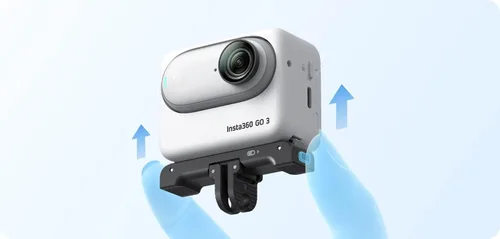 Vista 3 de Insta360 Soporte de liberación rápida GO 3/3S para todo tipo de montaje