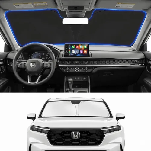 Vista 90 de Parasol para parabrisas para BMW X1 E84 2016-2024 2025, accesorios – Cubierta de parasol para parabrisas de ventana delantera, ajuste personalizado