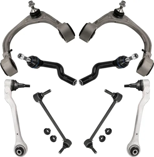 Vista 138 de Detroit Axle - Kit de brazos de control de extremo de 8 piezas para Toyota 2001-2003 Highlander 2002-2003 Camry Lexus ES300, 2 conjuntos de brazos