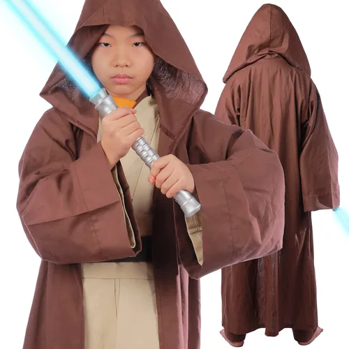 Vista 4 de Horizoncos Tunic Robe Cosplay Costume Knight Hooded Robe Tunic Uniform Full Set Halloween Cosplay Cloak Suits
