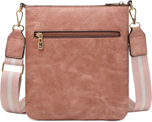 Vista 28 de Montana West Bolsos cruzados para mujer con múltiples bolsillos y correa ajustable