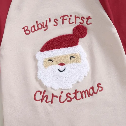 Vista 73 de FYBITBO Ropa de bebé niño niña Santa manga larga mono mameluco recién nacido primera Navidad traje de una pieza