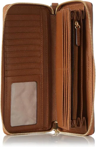 Vista 4 de Michael Kors Womens Jet Set Travel Leather Continental Wristlet