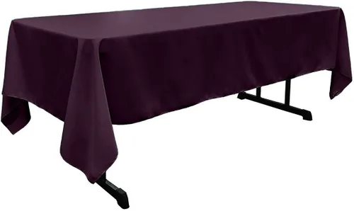 Vista 27 de New Creations Fabric & Foam Inc - Mantel rectangular de popelina de poliéster de 60 pulgadas de ancho por 120 pulgadas de largo. (Avocado)