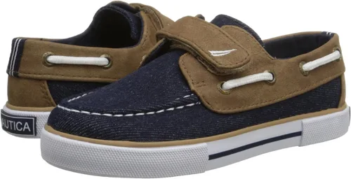 Vista 7 de Nautica Mocasines para niños y niños, zapatos náuticos casuales de una correa - (bebéniño pequeño)