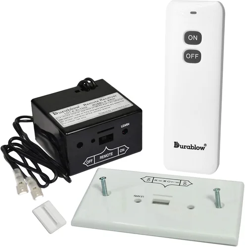 Vista 13 de Durablow TR2001 - Kit de control remoto de encendido y apagado para chimenea de gas con válvula Millivolt o módulo de encendido electrónico, caja