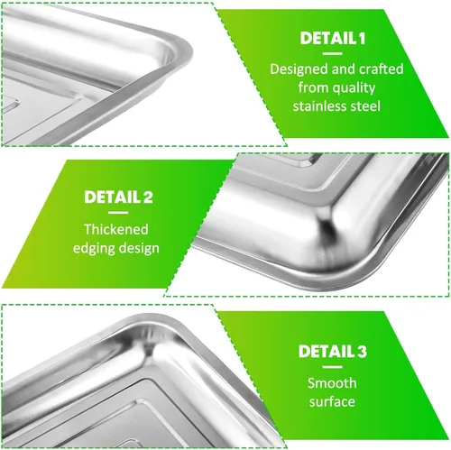 Vista 4 de FillTouch 10 bandejas de acero inoxidable para principiantes de semillas
