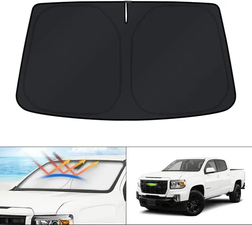 Vista 43 de KUST Parasol para parabrisas para BMW X1 F48 2016, 2017, 2018, 2019, 2020, 2021, 2022, accesorios de ajuste personalizado, parasol plegable