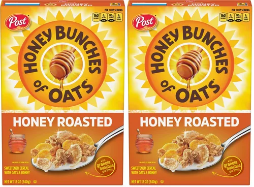 Vista 13 de Miel manojos de avena Honey Roasted, 2.1-ounce (12 unidades) Desayuno o merienda fácil para llevar