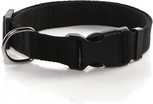 Vista 2 de SALO Collar de nailon para perro, collares ajustables para perros medianos y grandes, 1 pulgada de ancho