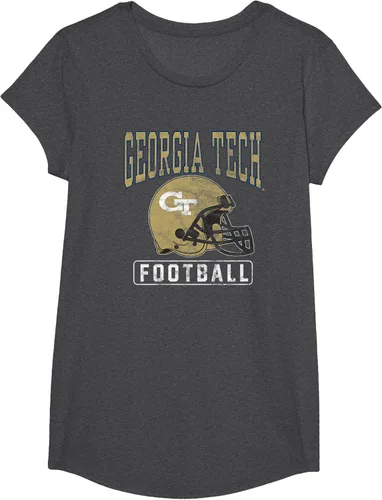 Vista 26 de Georgia Tech Yellow Jackets - Camiseta con casco de fútbol, Negro