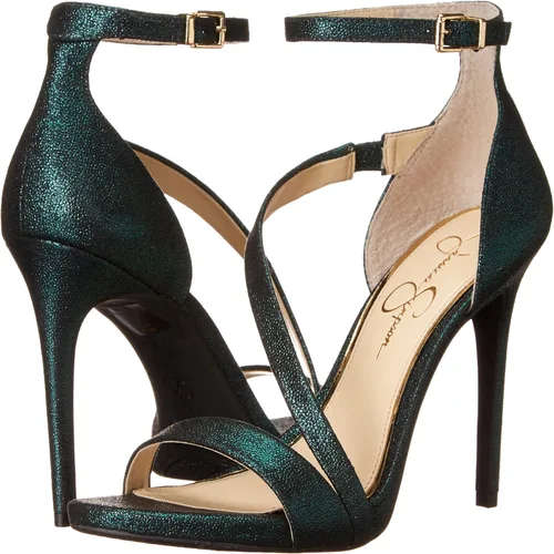 Vista 7 de Jessica Simpson Rayli - Sandalias de tacón con correa al tobillo para mujer