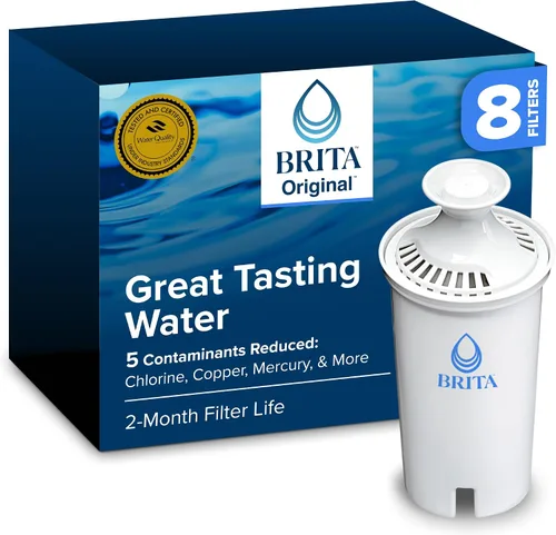 Vista 12 de Brita Plus Filtro de agua de repuesto, para jarras y dispensadores, paquete