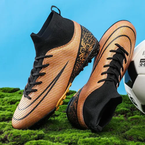 Vista 6 de HaloTeam Zapatos de fútbol para hombre, botas de fútbol para hombre, botas de fútbol de césped para entrenamiento profesional al aire libre