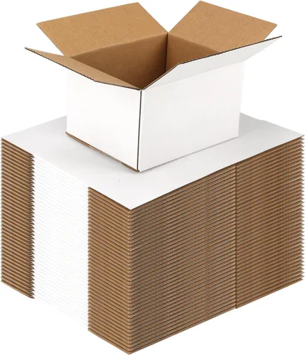 Vista 15 de Paquete de 40 cajas de envío pequeñas de 8 x 6 x 6 pulgadas