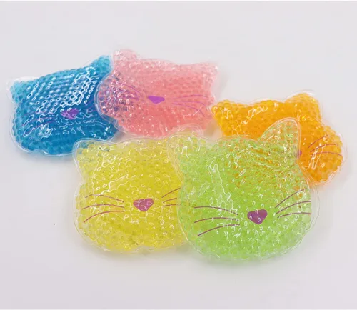 Vista 8 de Paquete de 5 unidades de hielo Boo Boo, paquete de hielo reutilizable para niños, reducción de fiebre auxiliar, paquete de frío caliente