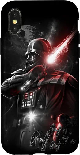 Vista 5 de Star Wars Darth Vadar - Carcasa para iPhone 17 con sable láser