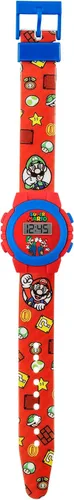 Vista 2 de Mario Reloj de cuarzo digital para niño con correa de plástico GSM4234, rojo, Rojo -, Tradicional