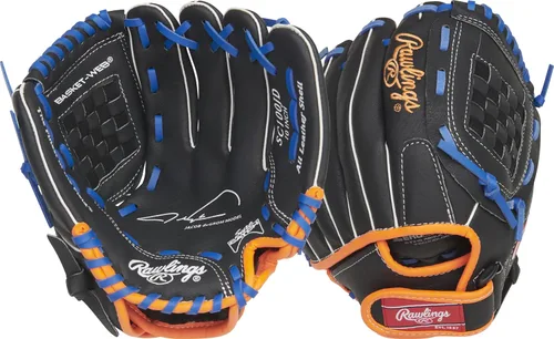 Vista 32 de Rawlings Guante de béisbol y sóftbol Sure Catch Modelos de T-Ball, para jóvenes y adultos recreativos Múltiples tallas y estilos