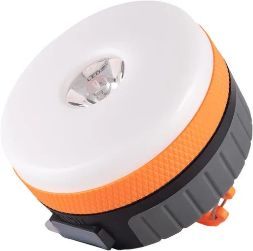 Vista 10 de LIT-PaTH - Linterna LED para campamento, luz recargable con base magnética, 4400 mAh, kit de supervivencia para emergencias, huracanes, cortes