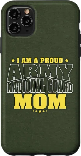 Vista 12 de iPhone 11 I Am A Orgulloso Ejército Nacional Mamá - Estuche Militar Madre