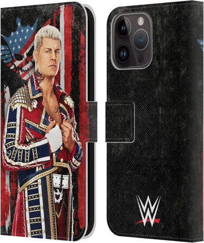 Vista 34 de Head Case Designs Funda con licencia oficial de la WWE American Nightmare Flag Cody Rhodes compatible con Apple iPhone 11